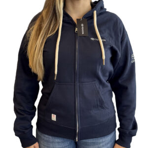 HOODIE ABIERTO TOYOTA AZUL OSCURO CON CAPOTA